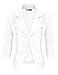 HyBrid & Company Women's Casual Work Lace Blazer Jacket Made In USA
