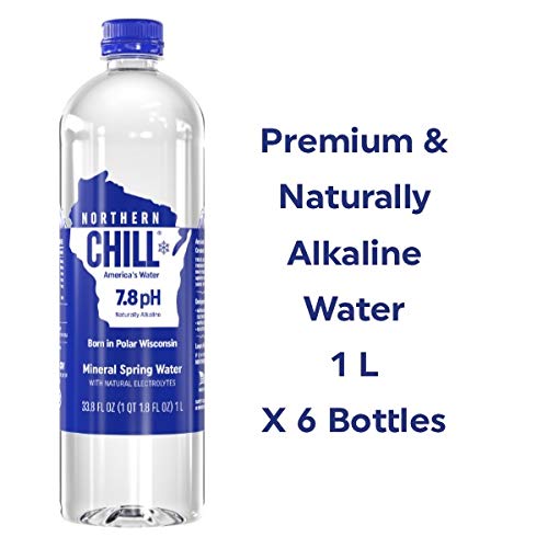 Northern Chill, 1L, 6 pack, Naturally Alkaline Mineral Spring Water, Naturally Filtered Minerals & Electrolytes, BPA… - Image 3