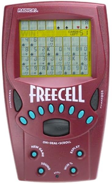 handheld solitaire card game