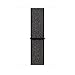 amBand Apple Watch Sport Loop 42mm, Lightweight Breathable Nylon Replacement Band for Apple Watch Nike+, Series 1, Series 2, Series 3, sport, Edition-Black