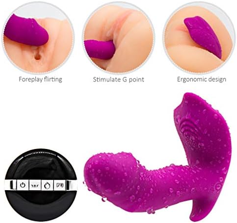 10 Speeds GxSpotter Toys for Female Rabbit Invisible Wearable Vibràntor Wànd for Women USB Rechargeable Remote Control Silicone Clìtoriàl Mssager T-Shirt
