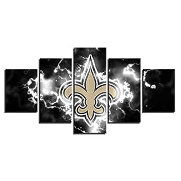 Amazon Com Zhffyy 5 Pieces Canvas Painting Baltimore Football