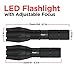 PowerBear LED Tactical Flashlight [3 Pack] Water Resistant with 5 Light Modes