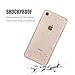 QLTYPRI iPhone SE 2022 5G/iPhone SE 2020/iPhone 8/iPhone 7 Case Spark Glitter Cute Case for women girls Shining Bling Star Design Ultra Slim Shockproof Transparent Soft Gel TPU Protective Cover- Clear