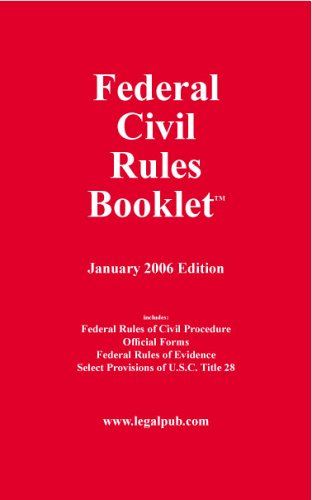 2006 Federal Civil Rules Booklet