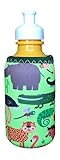 Koverz for Kids - #1 Neoprene Baby Bottle/Sippy Cup Insulator Cooler Coolie - CHOOSE FROM 30+ STYLES! - Zoo Animals