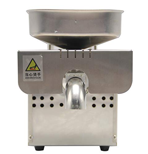 image for NEWTRY Automatic Stainless Steel Electric Small Home Oil Press Machine