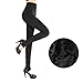 Funnywe LA. Helena Womens Warm Winter Fleece Lined Thermal Tights Leggings