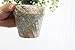 Silk Road Home Light Green Boxwood 10 Inch Artificial Topiary Plant in Faux Stone Pot