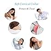 Medibot Soft Foam Cervical Collar Neck Support Brace for Sleeping Neck Pain Relief White L