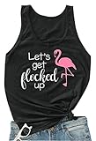 Let's Get Flocked up Tshirt Funny Flamingo Bird