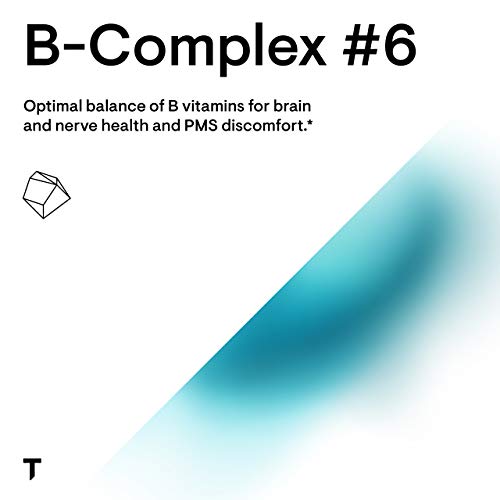 Thorne 6 Vitamin B Complex with Active Forms of Essential B Vitamins and Extra B6