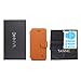iPhone 5S Case iPhone SE Case, TANNC [Screen Protector Included] Flip Leather Wallet Phone Case [Layered Dandy] - [Card Slot][Flip][Wallet] - For Apple iPhone 5S / SE/5 Devices -Light Brown