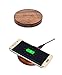 YUMUN Wood Wireless Charger Qi Wireless Charger Pad For Samsung Galaxy S8 S8 plus and Note/ Nexus 6 / LG iPhone 8 /iPhone 8 plus All Qi-Enabled Devices