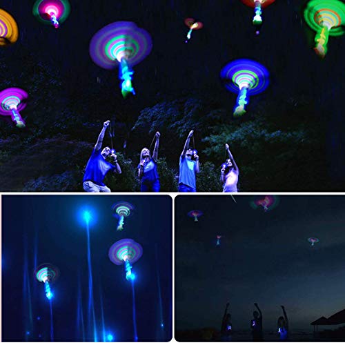 The Electric Mammoth LED Light Up Slingshot Helicopter Rockets Arrows (24) - Thumbnail 5