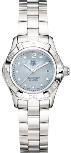 TAG Heuer Women's WAF1419.BA0813 2000 Aquaracer Diamond Accented Watch