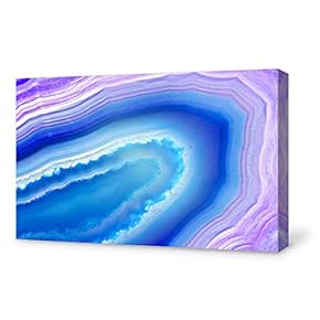Canvas Wall Art Beautiful Stone Features Painting Artwork for Home Prints Framed - 12x18 inches