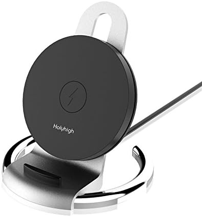 【2018 New】 Fast Wireless Charger,MRS LONG QI Charger Wireless Charging Stand for iPhone X/8/8 Plus Samsung Galaxy Note 8 S8/S8 Plus S7/S6 Edge Plus and All QI-Enabled Devices-NO AC Adapter