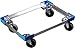 Carlisle FoodService Products Cateraide Dolly for PC300N Pan Carriers with Reinforced Corners for Catering and Events, Aluminum, 23.75 x 17.38 Inches, Silver