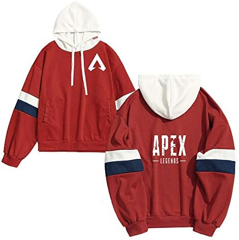 COKIMONL Apex Legends Pullover Fashion Hooded Sweatshirts Sports Sweater Top Comfortable Pullover Printed Blouses Unisex