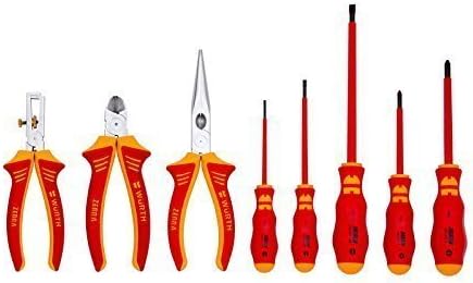 Wurth 071401 582 Assortiment De Pinces Isolees Vde Universelles Iec 60900 Amazon Fr Bricolage