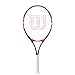 Wilson Federer Junior Tennis Racquet (25-Inch, Black/Red)