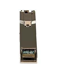 StarTech. com j8177 C10pkst Gigabit RJ45 de cobre SFP transceiver module, 10 Pack, Plateado