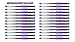 Sargent Art Purple 25 Glitter Gel Pens, 25 Pack