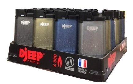 DJeep Diamond Dust Lighters 24 Pieces D Jeep Assorted Colors Lighter