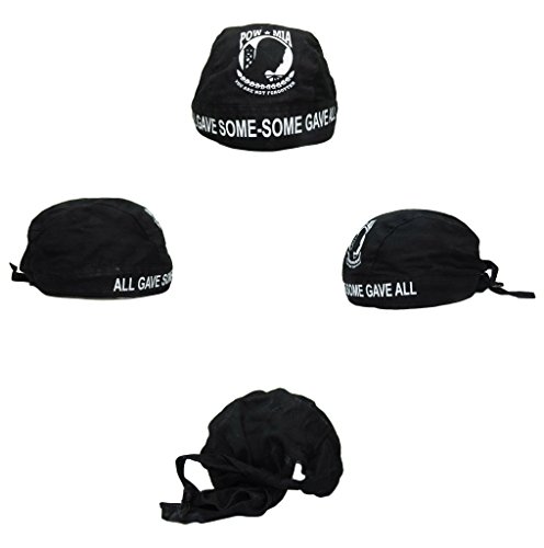 Pow MIA POWMIA All Gave Some Some Gave All Do Rag Doo Rag Skull Cap Head Wrap