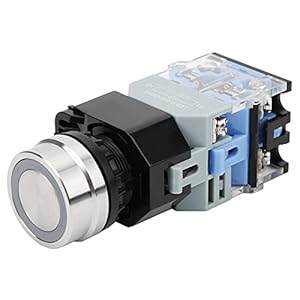 Knoop GQ38 Reset 22mm voor Industriële Controle (Zelfvergrendelend, Pisa Scheve Torentype)