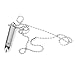 Small Stainless Steel Bullet Pendant Necklace Pill Case Holder Cremation Urn Case- Silver