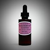 Red Raspberry Seed Oil REFINED Organic Cold Pressed 100% Pure 2.2 Oz with Glass Dropper