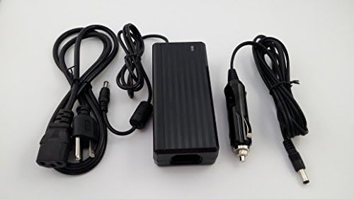 eTauro AC Power Pack 12V 5A 2.1mm barrel connector + Car Charging Cable