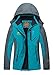 Diamond Candy Women's Waterproof Rain Jacket with Hood Lightweight Outdoors Raincoat