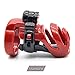 YJXL New The Biosourced Resin Male Standard Chastity Devices Male Briefs,with 4 Size Rings T-Shirt Red, Large