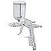 Tooluxe 31217L Mini Gravity Air Spray Gun, 90 Degree Swivel Cup, 0.5mm Nozzle, 200 CC Cup Capacity