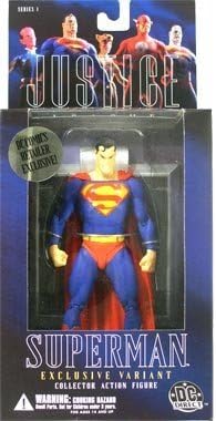 Justice #1 Alex Ross Superman Variant Action Figure by DC Direct