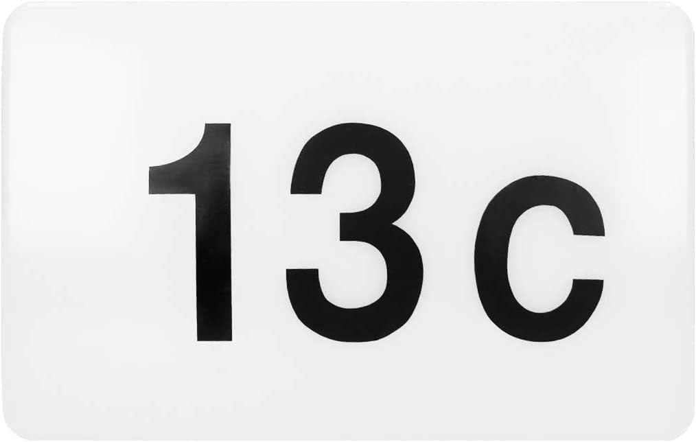 ORNO Porfir LED Hausnummer Beleuchtet mit Dämmerungssensor Wandmontage 950lm IP65 Wasserdicht