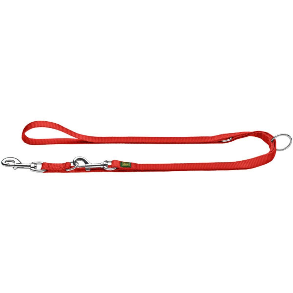 HUNTER Nylon Adjustable Extra Long Lead, 20/300 cm, Red