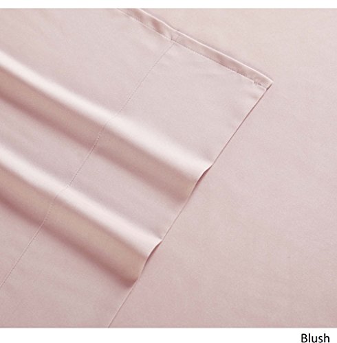 My World LHK-SHEETSET Solid Blush Twin Sheet Set - //medicalbooks.filipinodoctors.org