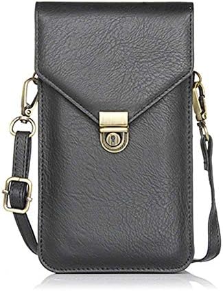 Honeststar Womens Wallet Bag Leather Coin Cell Phone Purse Handbag Mini Cross-Body Shoulder Bag Strap