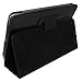 IMAGE Full Screen Touchable Leather Cover Case for Barnes and Noble Nook Tablet Nook Color with Stand Black