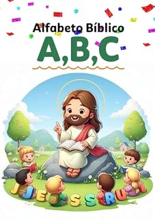 Livro Alfabeto Bíblico : Infantil cristão