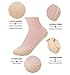 Ndoobiy 6 Pairs Women’s No Show Socks Nonslip Invisible Socks Low Cut Liner Summer Socks for Flats High Heels Skin Color