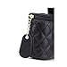 Toupons Fashion Small Pu Leather Waist Fanny Pack Bag for Girls & Women Cellphone Pouch (Black-4)