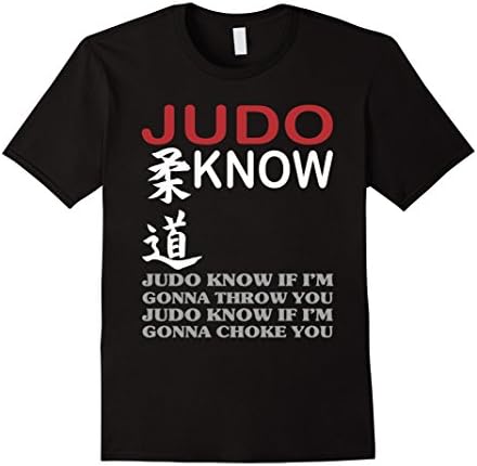 Mens Judo Know If I'm Gonna Throw You - Funny Judo Shirt 3XL Black
