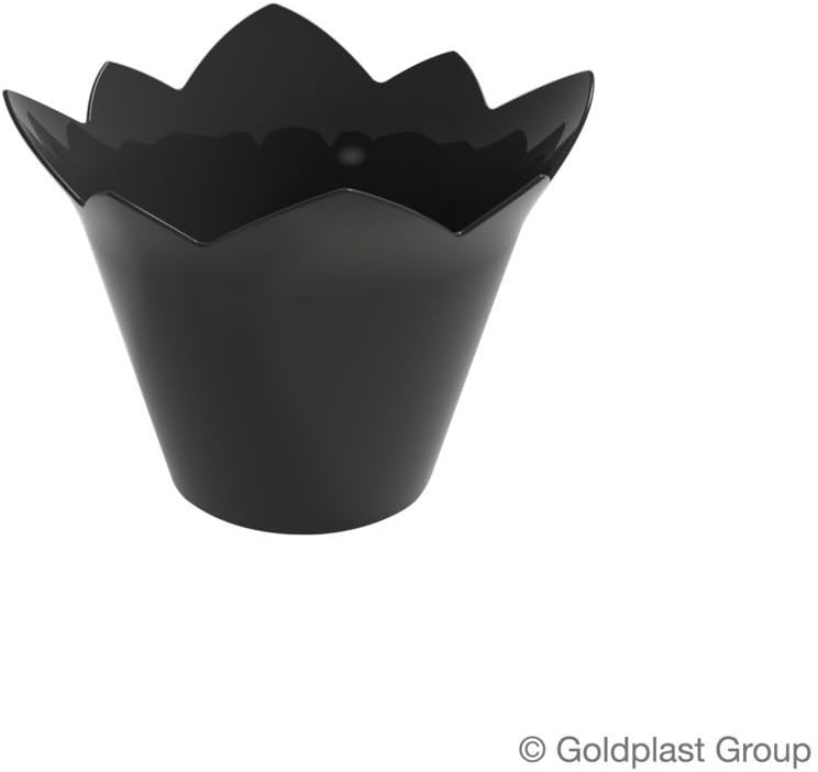 Finger Food Cup Waterlily PS 70 cc CFZ 25PZ black