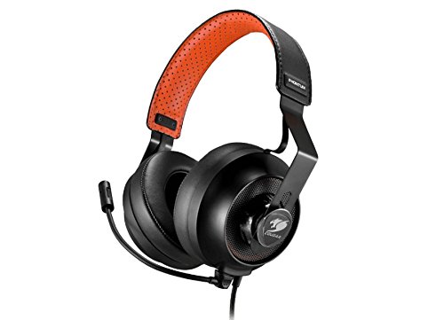 Cougar Phontum Universal Gaming Headset - 53MM Driver with Graphene Diaphragm - Detachable Microphone with Noise Cancellation Technology - Two Sets of Ear Pads for Gaming/Home Use