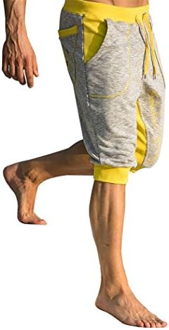 コーメイ Km ショートパンツ メンズ 七分丈 スウェット 部屋着 ランニング トレーニング おしゃれ 5色